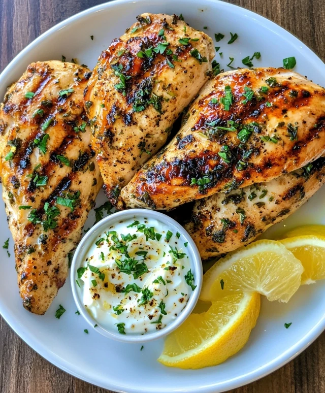 Lemon Herb Grilled Chicken