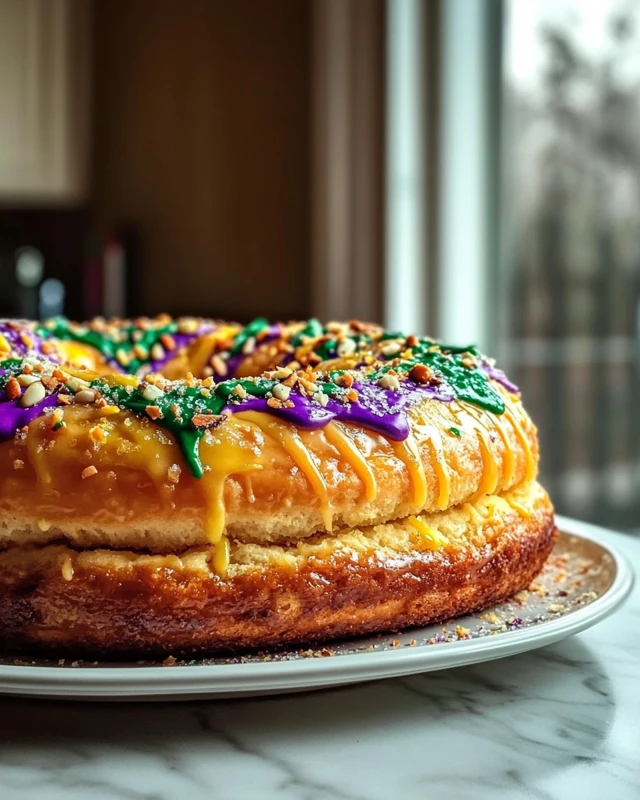 Mardi Gras King Cake