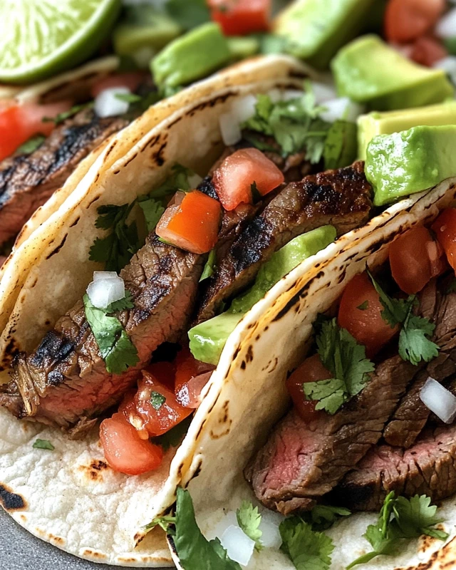 Grilled Steak Tacos