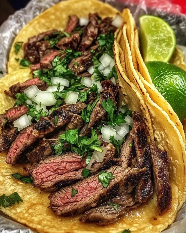 Authentic Carne Asada Tacos