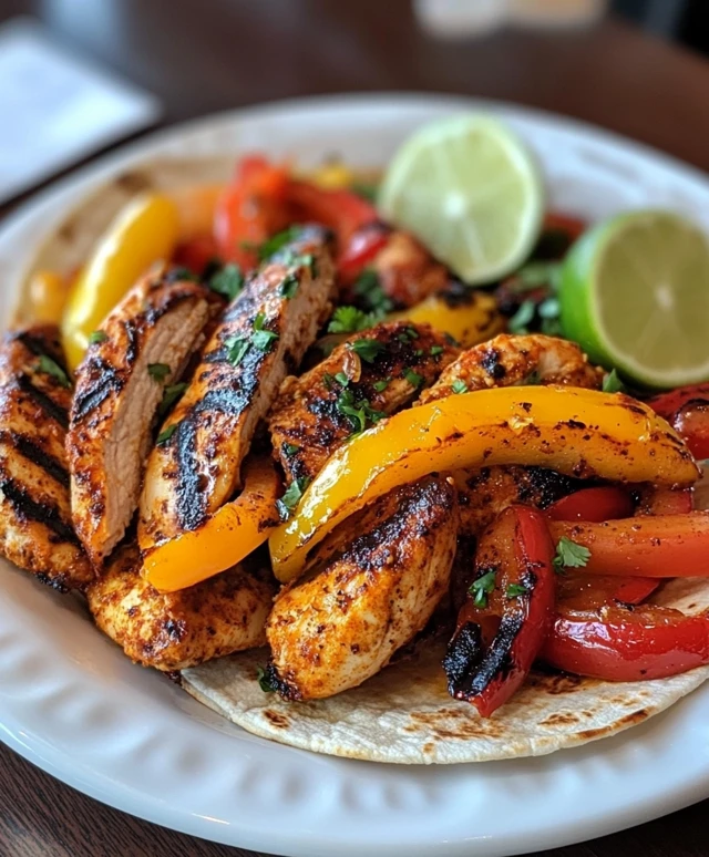 Spicy Chicken Fajita Marinade