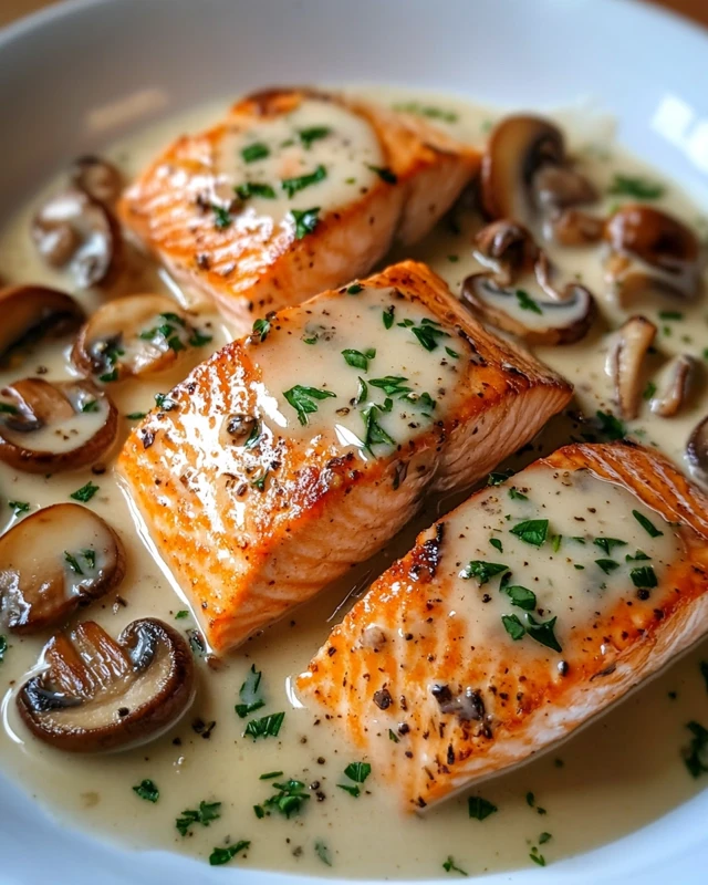 Mushroom Salmon