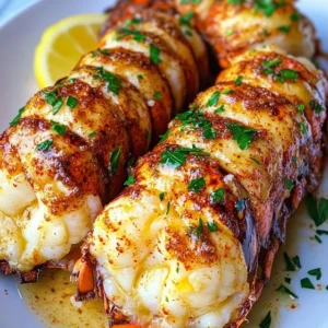 Garlic Butter Lobster Tails