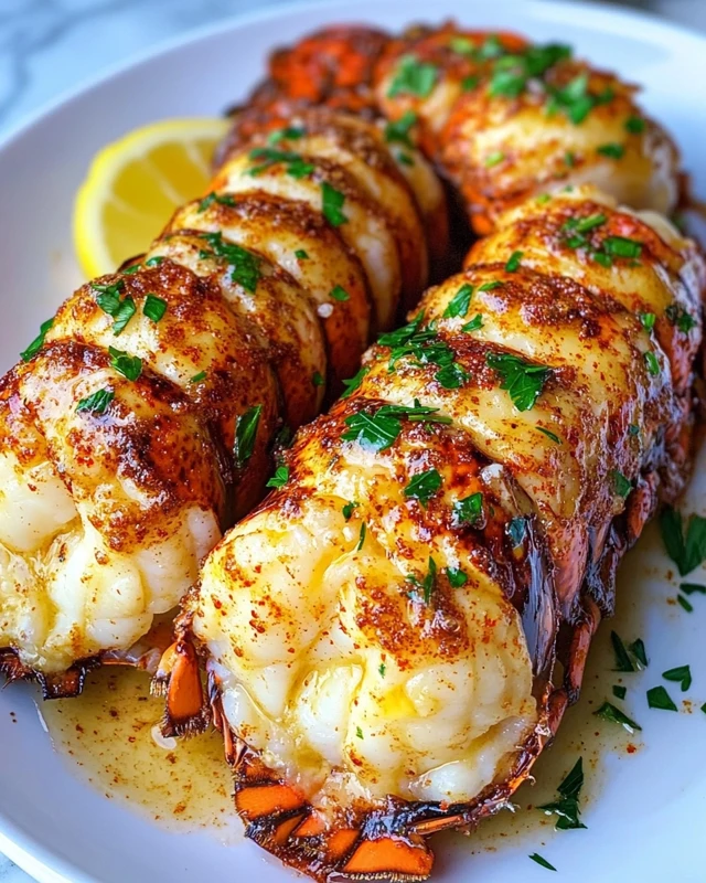 Garlic Butter Lobster Tails