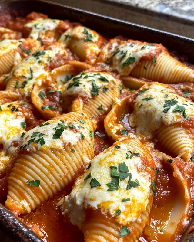 Seafood Stuffed Shells