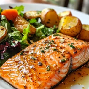 Salmon & Roasted Potatoes