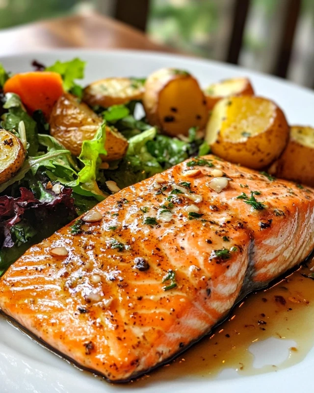 Salmon & Roasted Potatoes