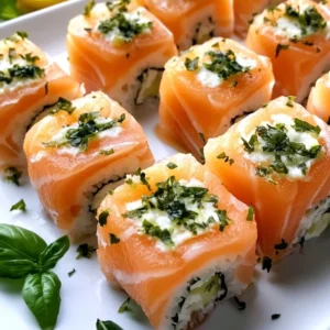 SALMON ROLLS