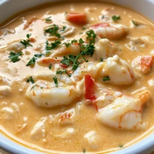 Crab and Shrimp Seafood Bisque