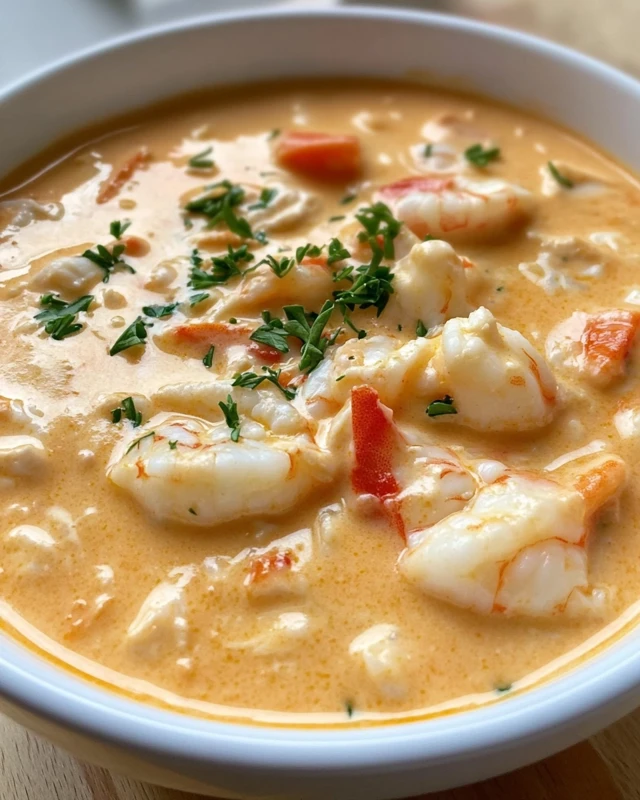  Crab and Shrimp Seafood Bisque