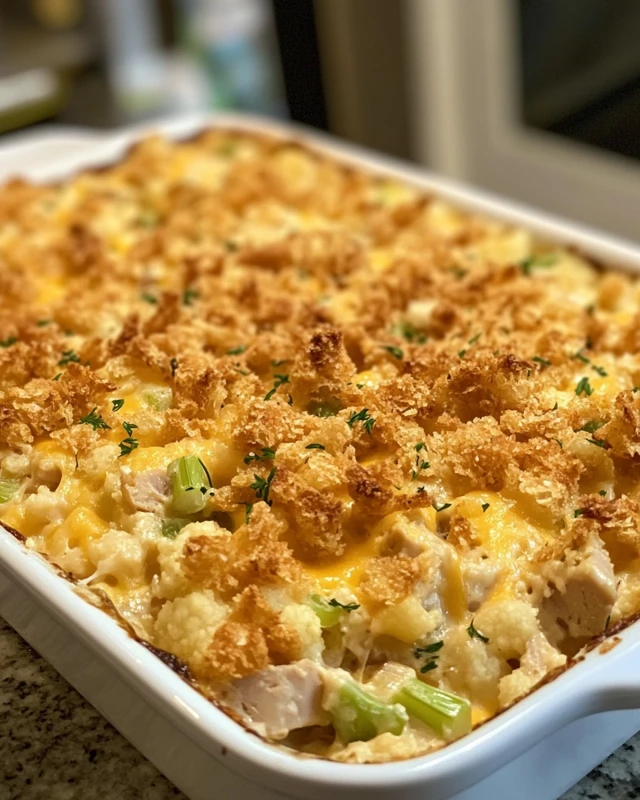 Keto Tuna Casserole 