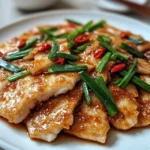 Pan-Fried Fish with Scallions