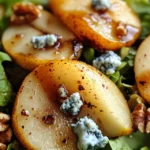 Caramelized Pear and Blue Cheese Salad