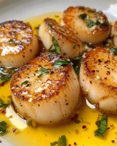Lemon Garlic Butter Scallops
