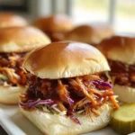 BBQ Pulled Chicken Sliders