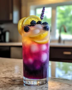 Blueberry Lavender Lemonade