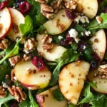Caramelized Apple Walnut Salad