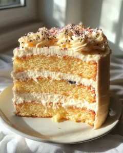 Vanilla Bean Buttercream Cake