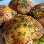 Crispy Oven-Baked Lemon Herb Chicken