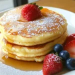 Fluffy Japanese Souffl&eacute; Pancakes