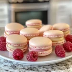 French Macarons with Raspberry Filling