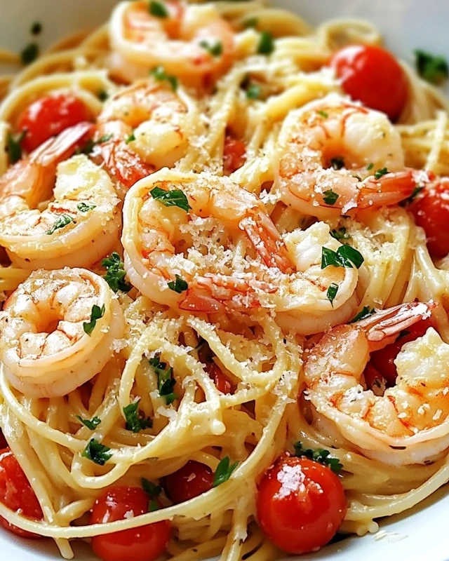 Spicy Shrimp Pasta