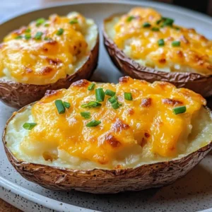 Savory Twice-Baked Potatoes