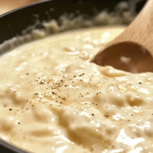 Classic Béchamel Sauce with Gruyère Cheese