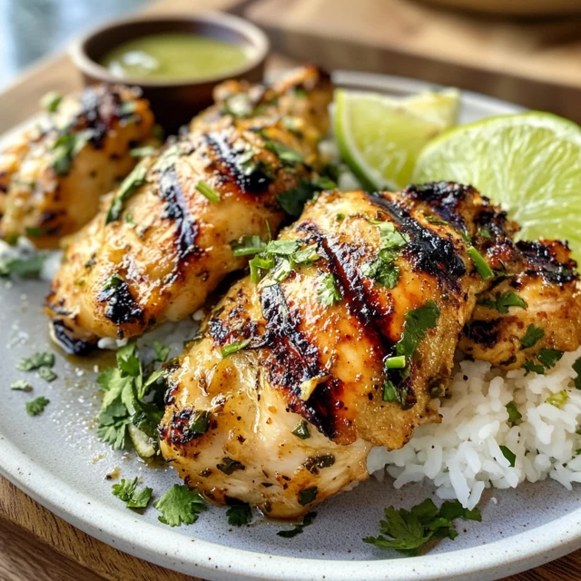 Tequila Lime Chicken Marinade