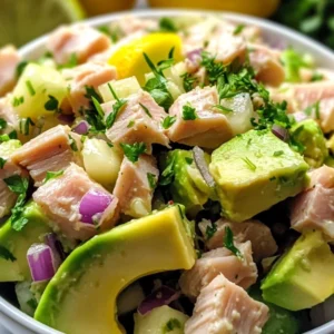 Tuna Salad with Avocado