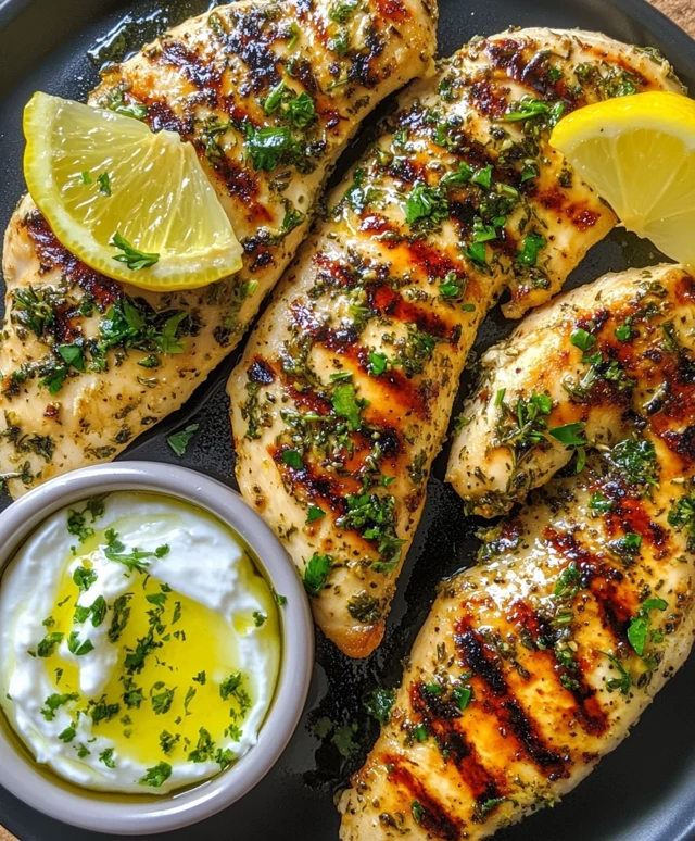 Lemon Herb Grilled Chicken