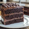 Fudge Cake with Ganache