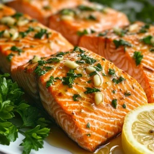 Honey Garlic Glazed Salmon