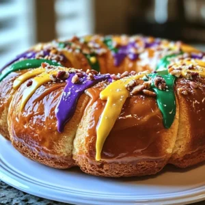 Mardi Gras King Cake