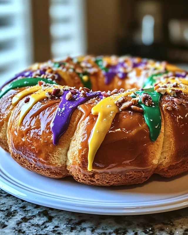 Mardi Gras King Cake