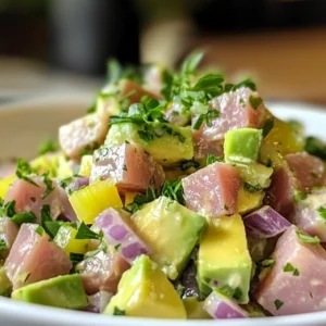 Avocado Tuna Salad