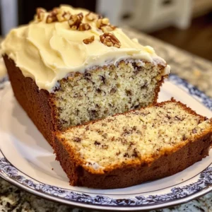 Moist Banana Bread with Walnuts