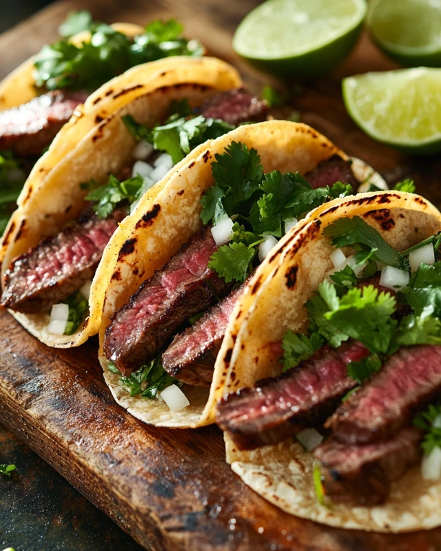 Authentic Carne Asada Tacos