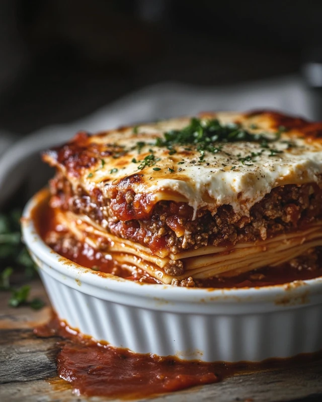 Cheesy Baked Lasagna