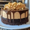 Chocolate Peanut Butter Mousse Cake