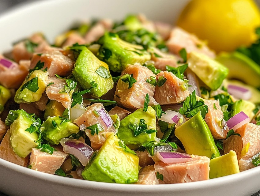 Tuna Salad with Avocado