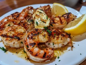 Grilled Shrimp with Garlic Butter