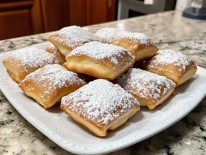 Beignets with Powdered Sugar