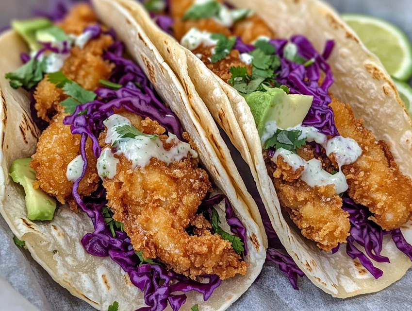 Crispy Baja Fish Tacos