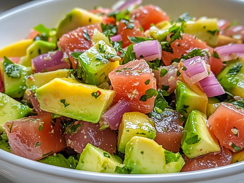 Avocado Tuna Salad