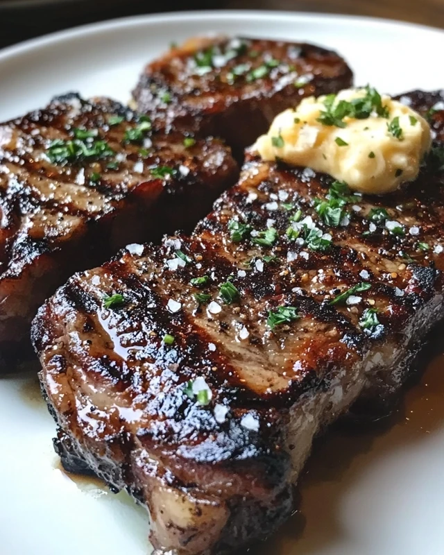 Smoky Cowboy Ribeye with Garlic Butter