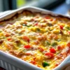 Sausage Egg and Cheese Breakfast Casserole