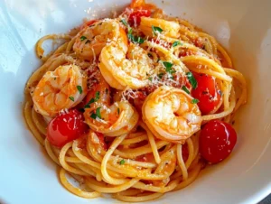 Spicy Shrimp Pasta