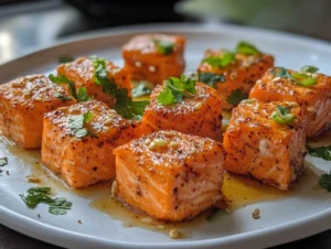 Crispy Bang Bang Salmon Bites