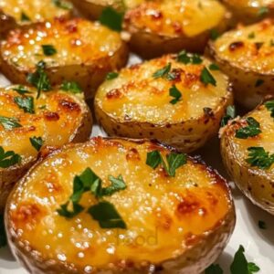 Roasted Garlic Parmesan Potatoes